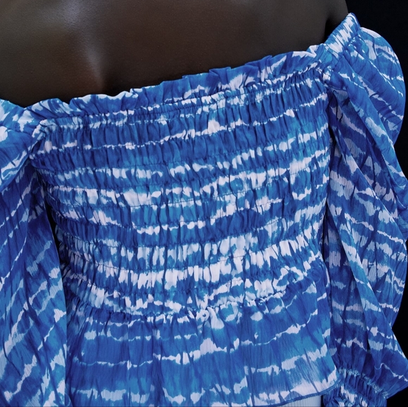 Zara Tie Dye Crop Top - Like new - Picture 5 of 6